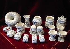 Königlich preussisch, preußisch Tettau, 19-teilig, Service, Porzellan