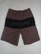 Vintage Bugle Boy Swimming Trunks Medium Purple 90s
