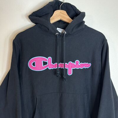 Champion Chenille Vintage Mens pullover reverse weave Hoodie size small |  eBay