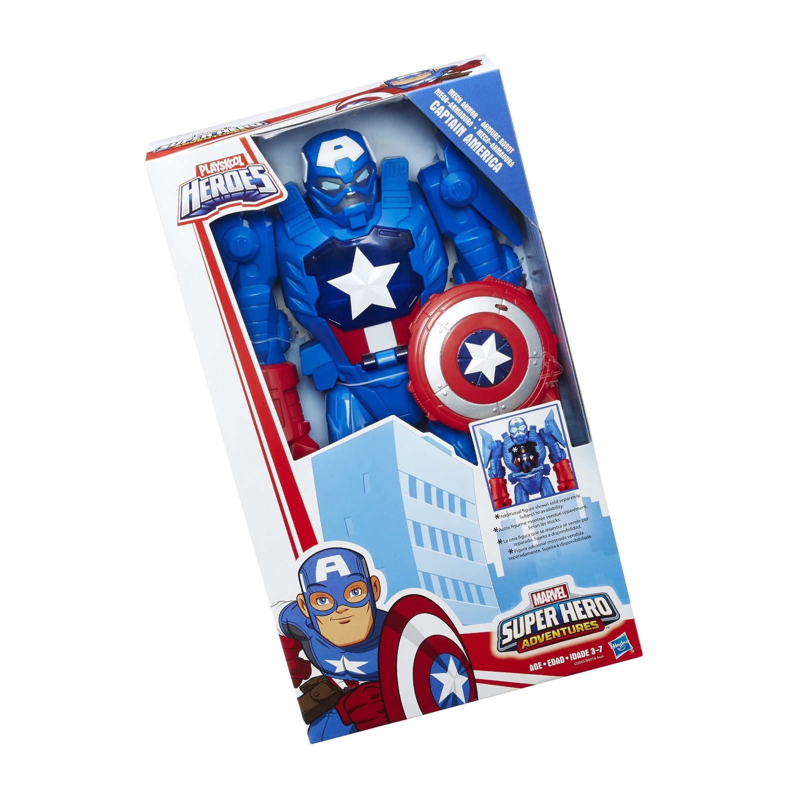 captain america mech armor