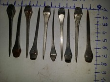 Militaria lot de 20 clous à glace Anglais pour fer à cheval guerre 14/18