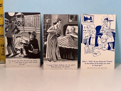 1947 Arcade Exhibit Comic Cards