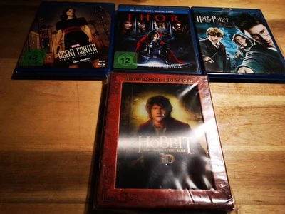 Der Hobbit Extended Edition 3 D mit 3D-Optik-Cover, Agent Carter, Thor + Harry P - Bild 1 von 4