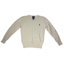 Polo by Ralph Lauren kids cable knit sweater lot of two sz M