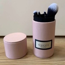 GUCCI Beauty 4pc Makeup Brushes w/ Travel Cas...