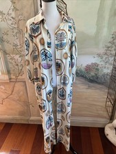 Farm Rio Shirt Dress Button Down Size Small/medium NEW