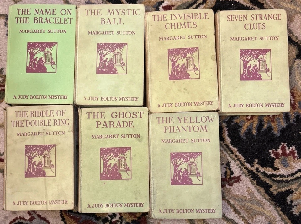 7 VTG Judy Bolton Mystery Books, Margaret Sutton; Hardback - Image 2 of 4