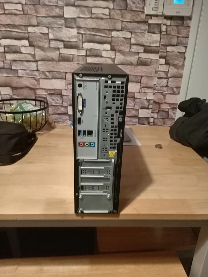 HP Slimline 260-a101na Desktop Computer PC Intel J3060 1.6GHZ 4G Ram 1T HD P1E3 - Image 4 of 4