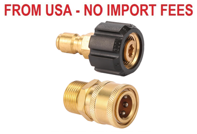 #ad #ad Pressure Washer Quick Connect Fittings Quick Connect Kit M22 14mm to 3 8 Inch $13.00