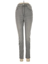 Stradivarius Women Gray Jeggings 6