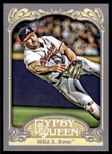 2012 Topps Gypsy Queen Dan Uggla Atlanta Braves #152