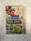 New Super Mario Bros. U Deluxe Switch (2019) Complete Excellent Condition
