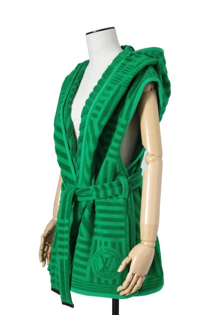 Louis Vuitton Stardust Resort 2022 Bathrobe Size 36 Green Used image 6
