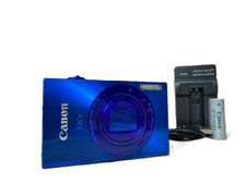 Canon IXY 3 Digital Camera 10.1MP 12x Optical Zoom Blue From JAPAN Excellent  