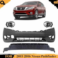Front Bumper Cover Fog Light Assembly Kit For 2013-2016 Nissan Pathfinder Front Bumper Cover Fog Light Assembly Kit For 2013-2016 Nissan Pathfinder