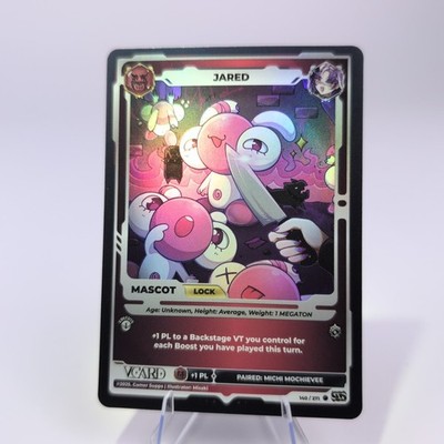 Gamersupps Vcard Divine Chaos Jared 1st Edition Holo Mascot