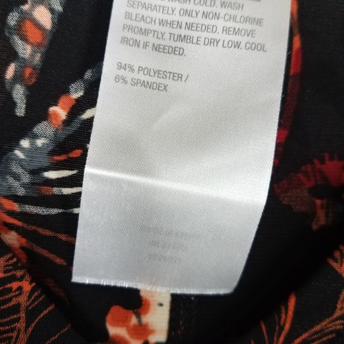 Attitudes By Renee Maxi Dress Women's 3X Petite Reversible Travel Comfort Fall - Picture 9 of 9
