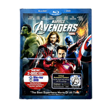 THE AVENGERS (2012) BLU-RAY / DVD Downey Jr. Evans Johansson