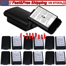 AA Battery Back Cover Case Shell Pack For Xbox 360 Wireless Controller Black Lot