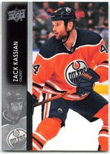 2021-22 Upper Deck #322 Zack Kassian Edmonton Oilers