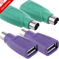 DKARDU PS/2 to USB A Adapter Male Female Keyboard F M