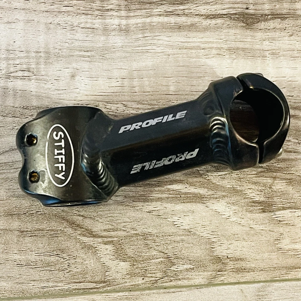 Profile Stiffy 1-inch Mountain Bike Stem 90mm 10 Degree 25.4 Black - Image 2 of 4