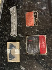 Land Rover -Lightweight - OEM Warning Plates and Badges