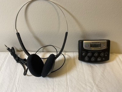 sony walkman srf-m37w And Coby headphones Works Used 