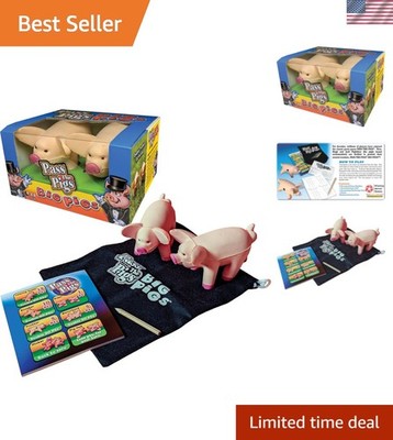 Big Pigs Fun! Hysterical Foam Dice Game - Perfect for Picnics and Beach Days!