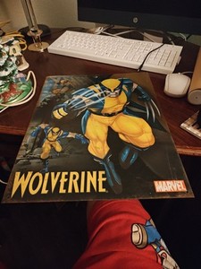 Wolverine Metal Sign 2005 Marvel Comics 16 X 12