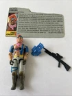 Vintage 1986 Hasbro G.I. Joe Zandar Action Figure Tight Joints No Elbow Crack TM