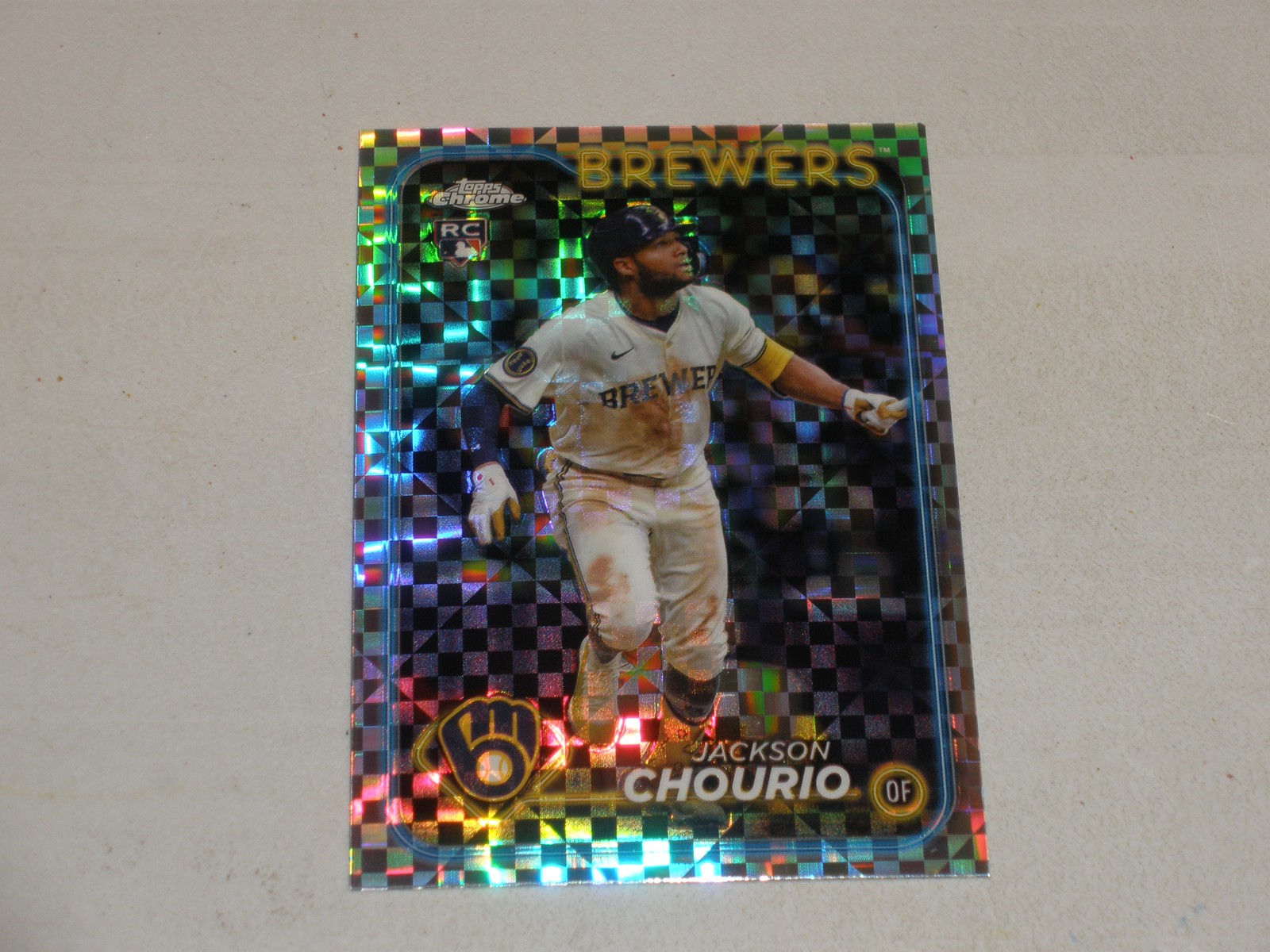 2024 Topps Chrome Update Xfractor #USC18 Jackson Chourio Rookie RC