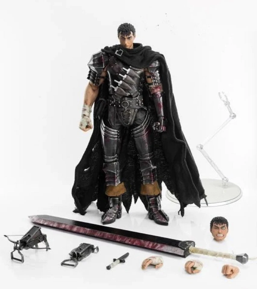 ThreeZero Berserk Guts (Black Swordsman) 1/6 Scale Action Figure Factory Sealed - Image 2 of 4