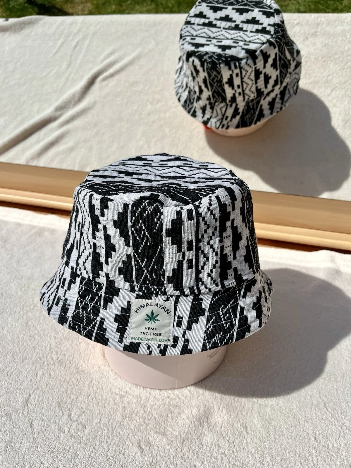 Handcrafted Organic Himalayan Hemp Bucket Festival Hippie Fashion Sun Hat Unise