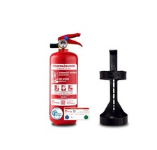 1kg Pulver Feuerl&ouml;scher f&uuml;r Brandklasse ABC mit 8A | 34B | C ergibt 2 LE Dauerdr