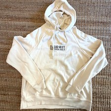 Taylor Swift Eras Tour Hoodie Cream Pullover Swiftie Merch Size XS