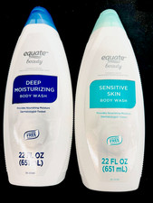 Equate Beauty Deep Moisturizing Sensitive Skin Body Wash 2PK 22oz