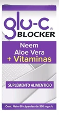 GLU-C BLOCKER - NEEM - ALOE VERA - DIETARY SUPPLEMENT