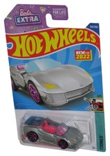 Hot Wheels Tooned 5/5 2022 Barbie Extra Silver Toy Car 134/250