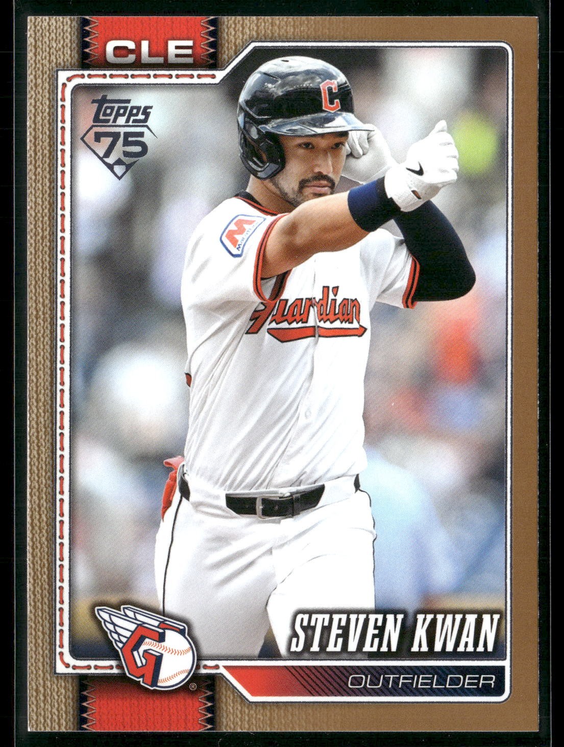 2026 Topps #675 Steven Kwan Gold #/2026