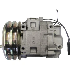 GPD A/C Compressor with 2 groove pulley Direct Fit
