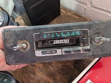 Fiat Spider Oem Radio 1970s 1979