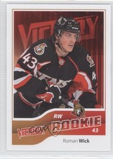 2011-12 Upper Deck Victory Rookie Roman Wick #235 0f7