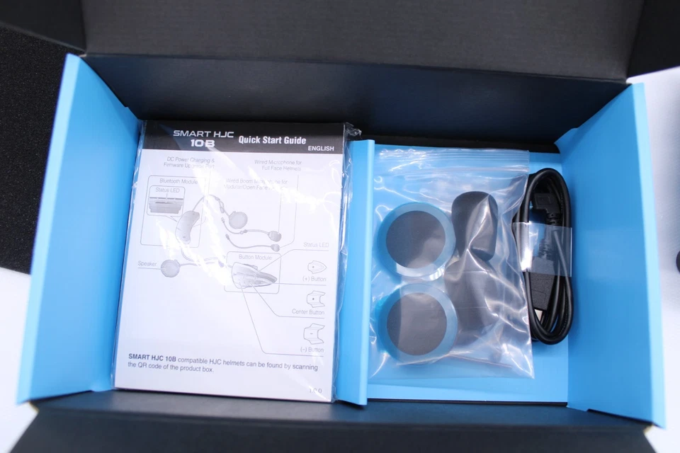 Original Bluetooth Headset Sena 10B Sprechfunk HJC - Bild 2 von 4