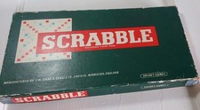 Vintage Scrabble Board Game Spears Games, England 1955 Edition free shipping