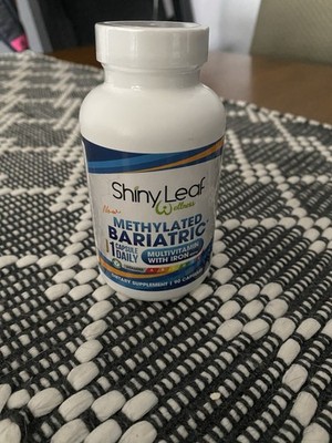 Shiny Leaf Wellness Methylated Bariatric Multivitamin Iron 45 mg 90 Capsules