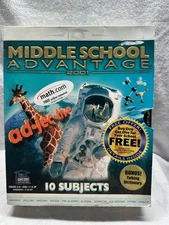 Encore Electronics Middle School Advantage 2001 Learning Software New Sealed