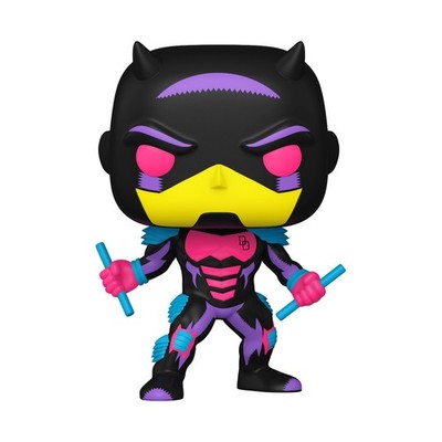 X-Comics Exclusive Marvel Funko POP! PVC-Sammelfigur - Armored Daredevil (BLKLT)