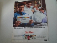 advertising Pubblicità 1983 PELLICOLE 3M FILM