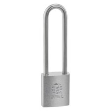 Best 11B780l Padlock, Coreless, Long Shackle, Rectangular Zinc Alloy Body,